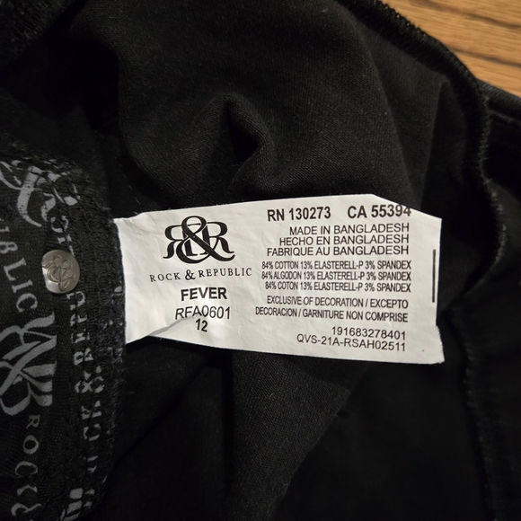 Rock & Republic Womens Denim Rx Fever Stretch 4.5" Short - Picture 9 of 9